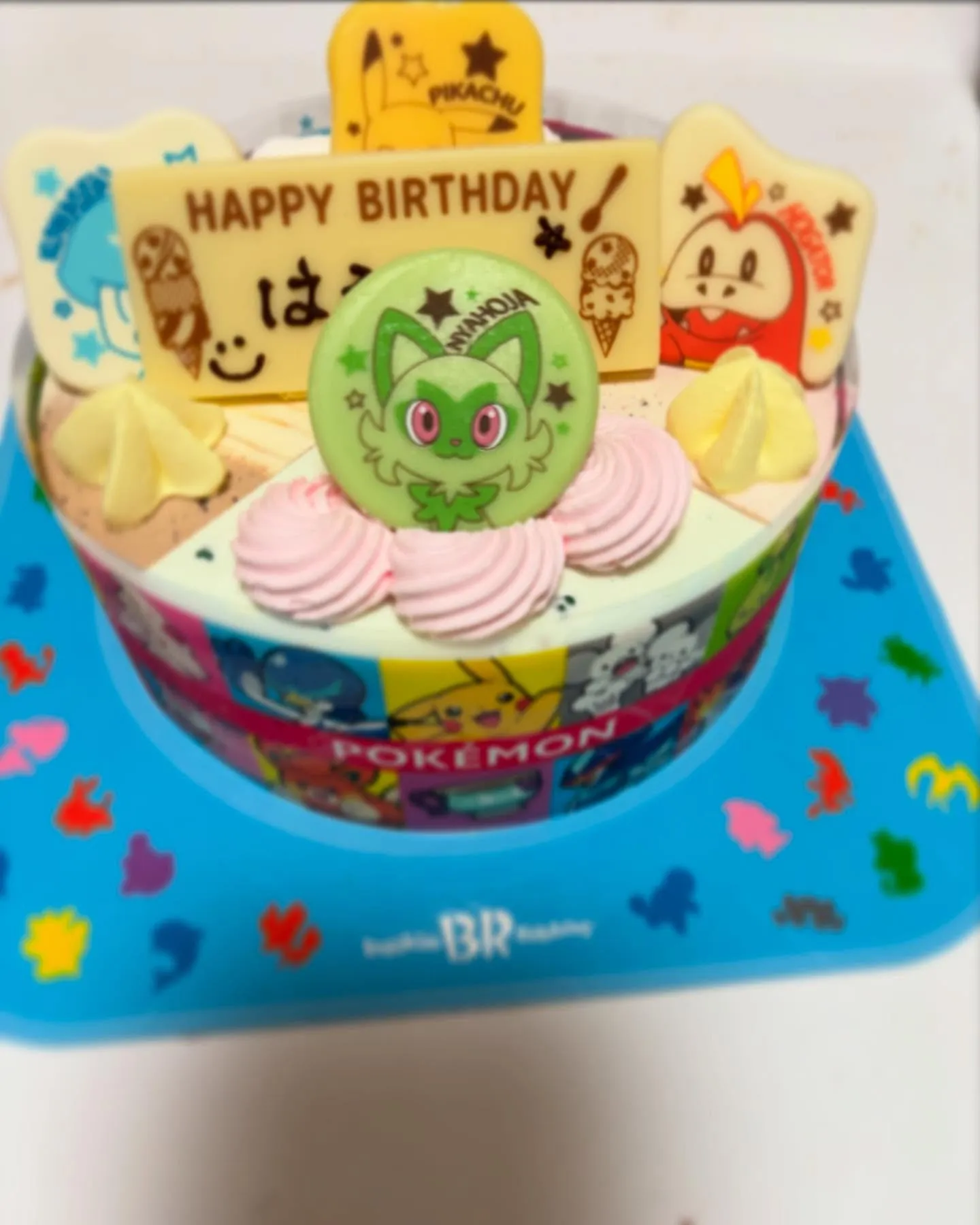 昨日、息子の誕生日で、初めての