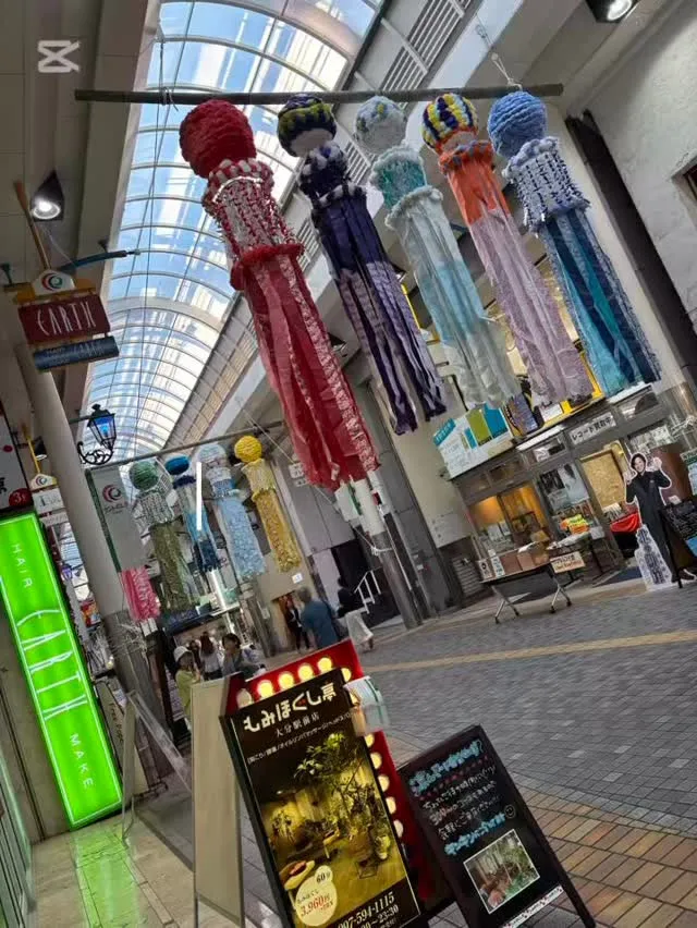 商店街がお祭りモードに🥹！！